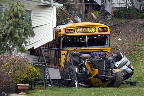 School bus crashes into home in Western Springs